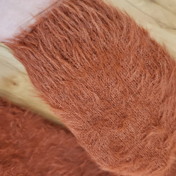 Kaisley Anthropologie Tunic Oversized Furry Sweater Size LARGE - Picture 4 of 11